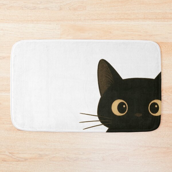 Item preview, Black Cat - Pocket Cat designed and sold by Kabuji Store.