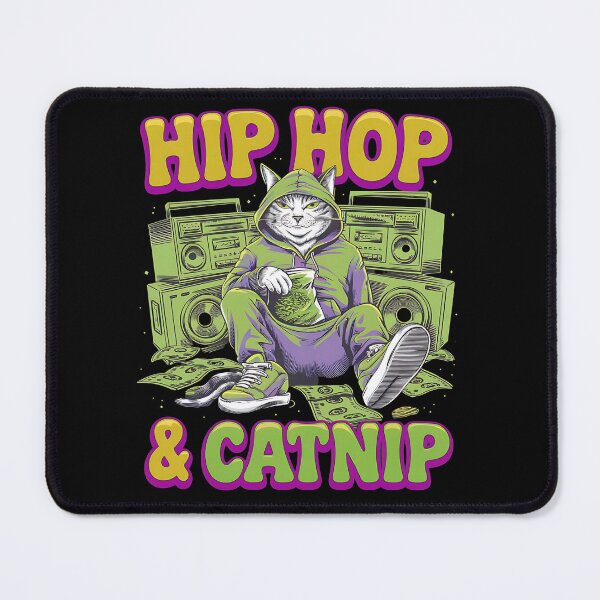 Item preview, Hip Hop & Catnip - Hip hop cats - Cat nip - Funky cat - Meowdy - Cat vibes - Just hip hop cats - Hip hop kitten - Dancing cats designed and sold by JansenGS.