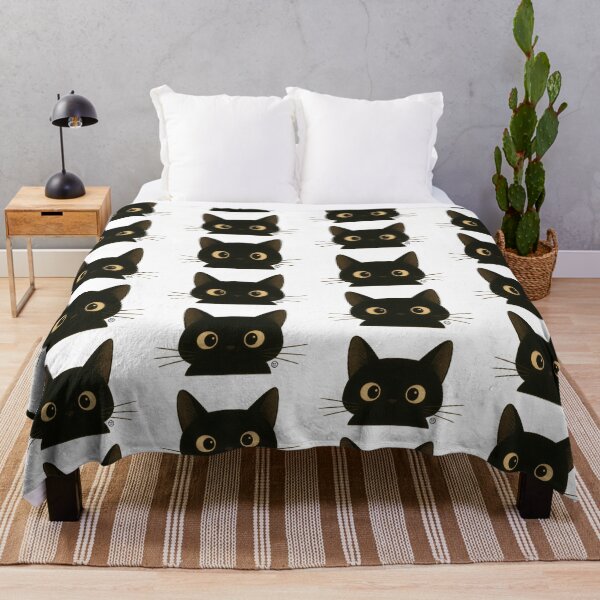 Item preview, Black Cat - Pocket Cat designed and sold by Kabuji Store.