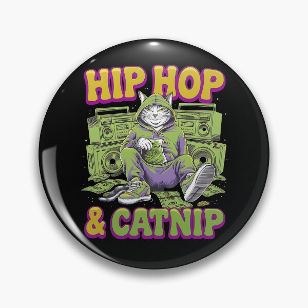 Item preview, Hip Hop & Catnip - Hip hop cats - Cat nip - Funky cat - Meowdy - Cat vibes - Just hip hop cats - Hip hop kitten - Dancing cats designed and sold by JansenGS.