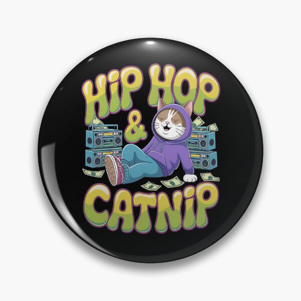 Item preview, Hip Hop & Catnip - Hip hop cats - Cat nip - Funky cat - Meowdy - Cat vibes - Just hip hop cats - Hip hop kitten - Dancing cats designed and sold by JansenGS.