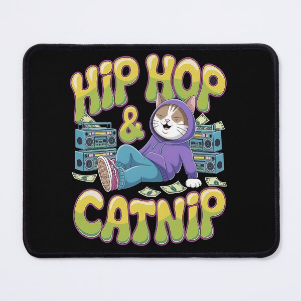 Item preview, Hip Hop & Catnip - Hip hop cats - Cat nip - Funky cat - Meowdy - Cat vibes - Just hip hop cats - Hip hop kitten - Dancing cats designed and sold by JansenGS.