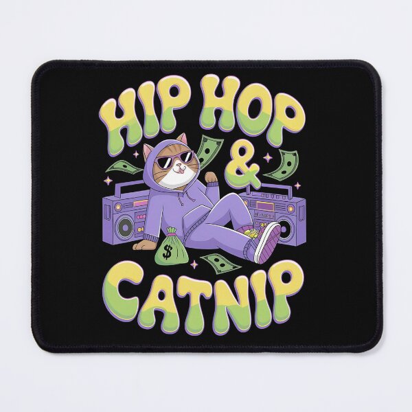 Item preview, Hip Hop & Catnip - Hip hop cats - Cat nip - Funky cat - Meowdy - Cat vibes - Just hip hop cats - Hip hop kitten - Dancing cats designed and sold by JansenGS.