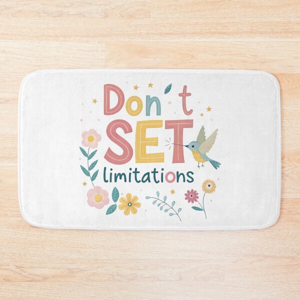 Item preview, Don't set limitations designed and sold by nimmitrends.