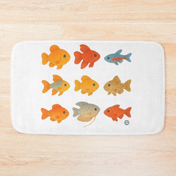 Item preview, Watercolor Japanese Sytle Fish - Kawaii Watercolour Style designed and sold by Kabuji Store.