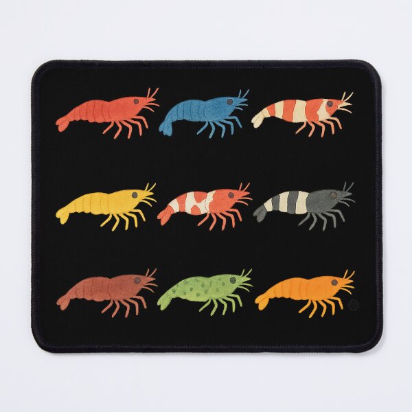 Item preview, Shrimps Watercolor Japanese Style - Kawaii Watercolour Style designed and sold by Kabuji Store.