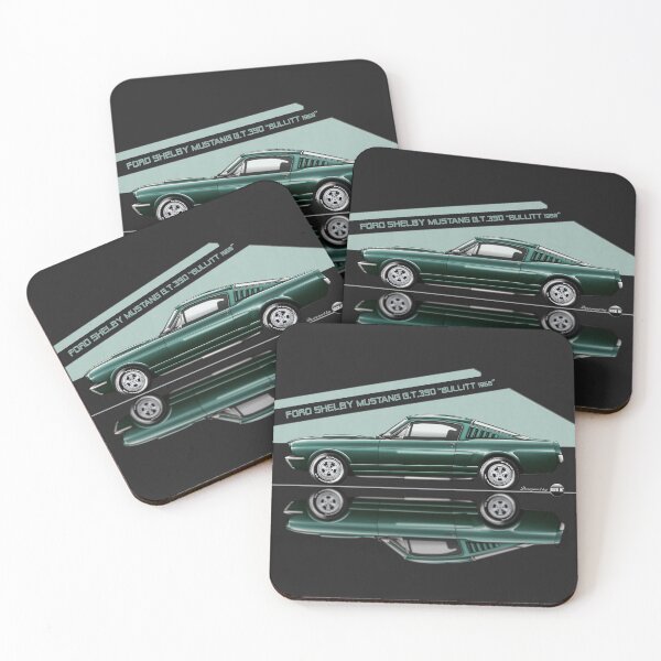 Item preview, Ford Mustang GT350 Steve Mc Queen Bullitt - Ivy Green designed and sold by Azaziel.