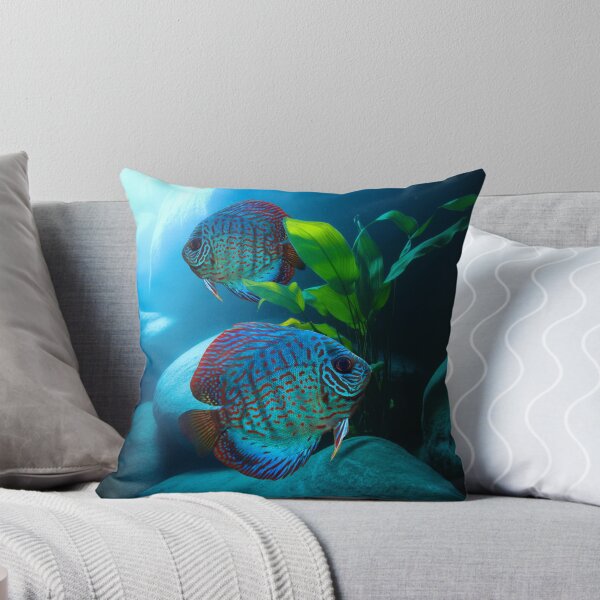 Item preview, Discus Fish Exotic Aquarium Fish Tank Breeders Art designed and sold by Aquarium Eclipse.