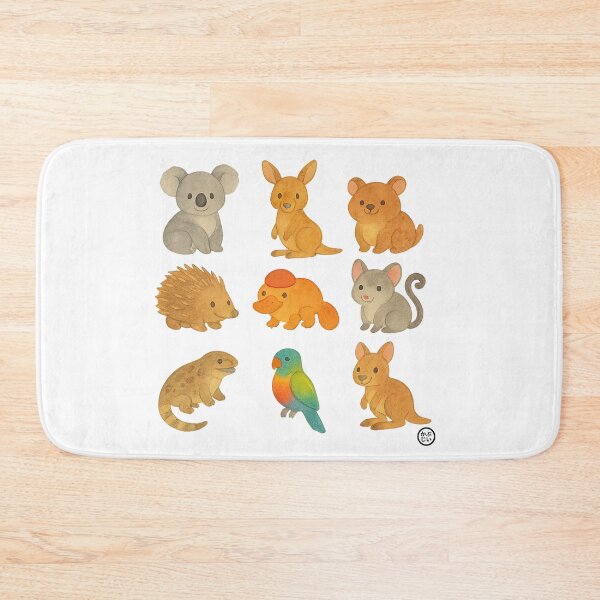 Item preview, Australian Animals Watercolor Japanese Style - Kawaii Watercolour Style designed and sold by Kabuji Store.