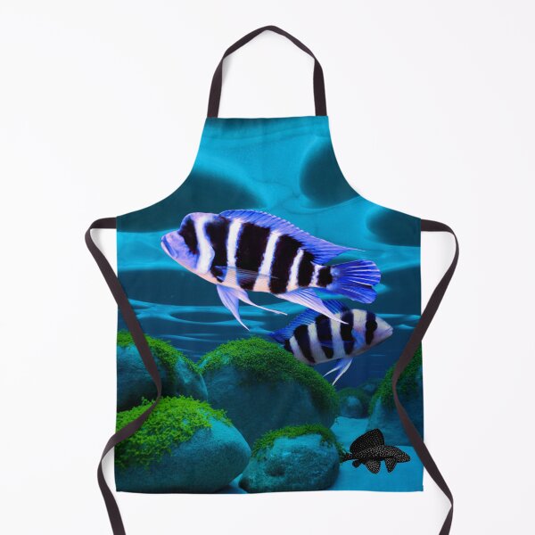 Item preview, Frontosa Cichlid Plecostomus Cichlid Aquarium Fish Tank Breeders Art designed and sold by Aquarium Eclipse.
