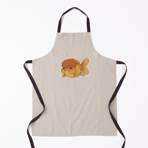 Item preview, Cute Brain Goldfish - Vintage Japanese Style Oranda designed and sold by Kabuji Store.