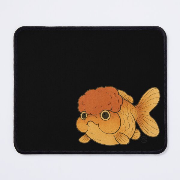 Item preview, Cute Brain Goldfish - Vintage Japanese Style Oranda designed and sold by Kabuji Store.