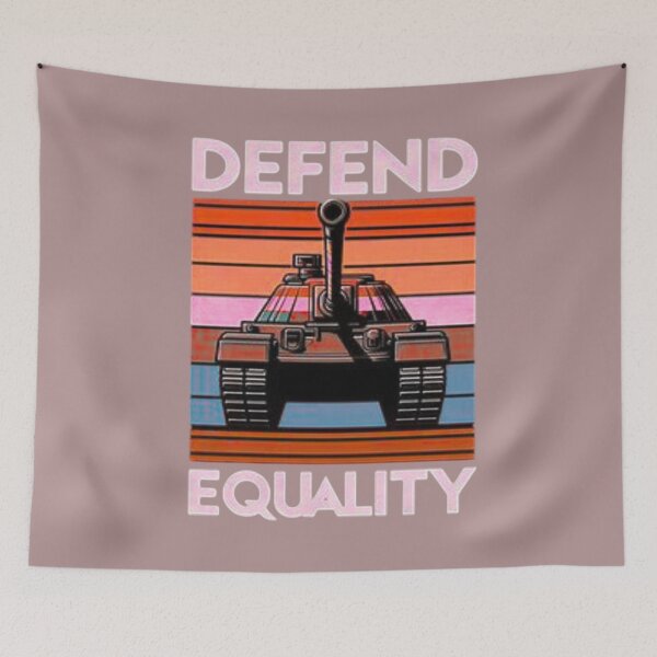Item preview, Vintage Tank Equality Pride LGBTQ+ designed and sold by Iuqiune.