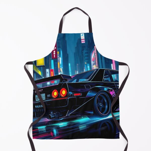 Item preview, Cyberpunk Art, Classic Nissan Skyline designed and sold by Salimgor Hangaround Music.