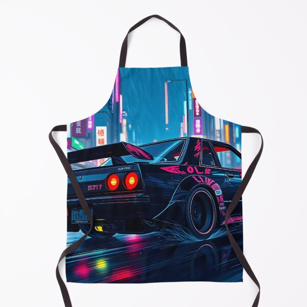 Item preview, Cyberpunk art, tuned Nissan Skyline designed and sold by Salimgor Hangaround Music.