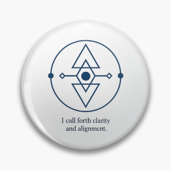 Item preview, Clarity & Alignment Sigil – I Call Forth Clarity and Alignment designed and sold by agatacodes.