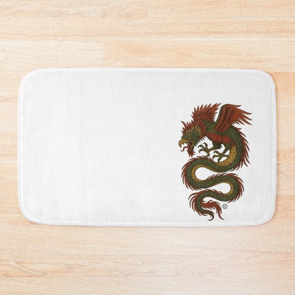 Item preview, Fearless Kukulkan Quetzalcoatl  - No Fear Vintage Japanese Yokai Style - Serpent God Aztec Mayan Mythology  designed and sold by Kabuji Store.