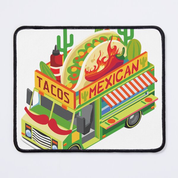 Item preview, Taco Truck of Freedom – Mexican Culture & Pride Art designed and sold by MOTAS FASHION .