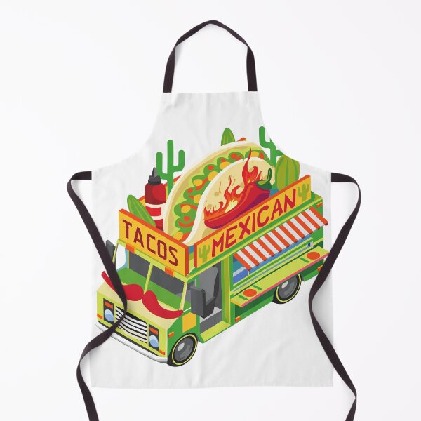 Item preview, Taco Truck of Freedom – Mexican Culture & Pride Art designed and sold by MOTAS FASHION .