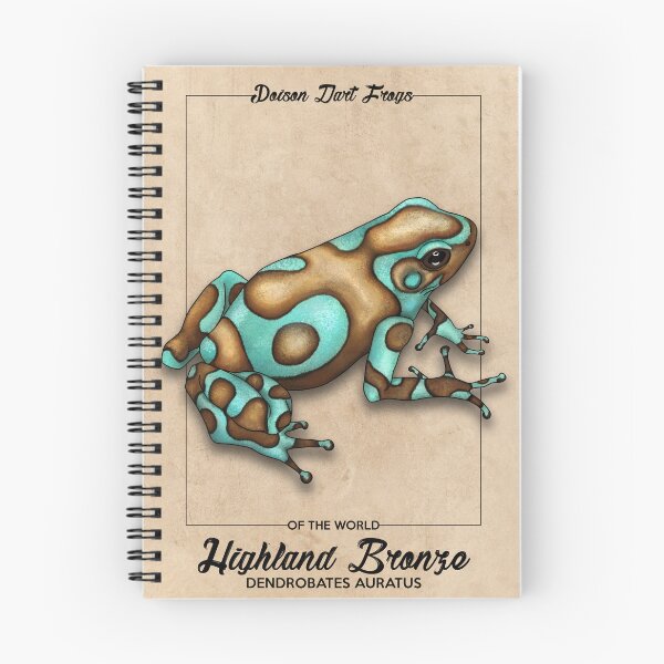 Item preview, Highland Bronze poison dart frog designed and sold by sahasa-artist.