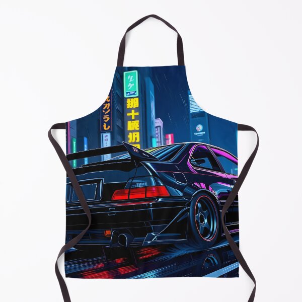 Item preview, Cyberpunk art, Honda Civic in Neo Tokyo designed and sold by Salimgor Hangaround Music.