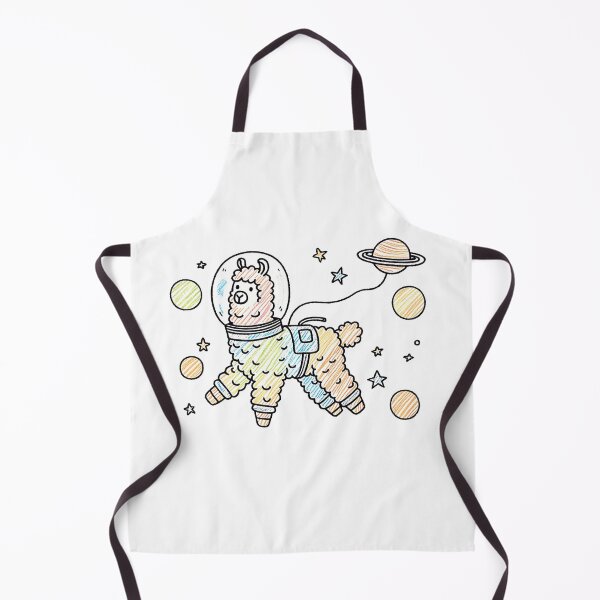 Item preview, Astronaut Llama in Space – Funny Cosmic Animal Illustration designed and sold by Broken Minimalister.