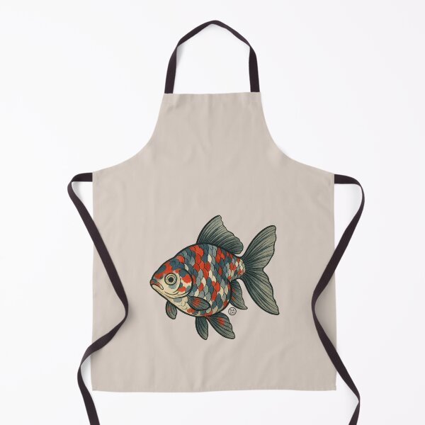 Item preview, Bristol Shubunkin Goldfish - Vintage Japanese Style Kingyo designed and sold by Kabuji Store.