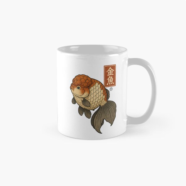 Item preview, Ranchu Goldfish - Vintage Japanese Style Kingyo designed and sold by Kabuji Store.