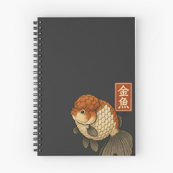 Item preview, Ranchu Goldfish - Vintage Japanese Style Kingyo designed and sold by Kabuji Store.