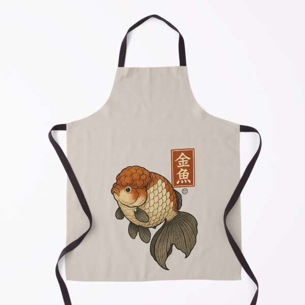 Item preview, Ranchu Goldfish - Vintage Japanese Style Kingyo designed and sold by Kabuji Store.