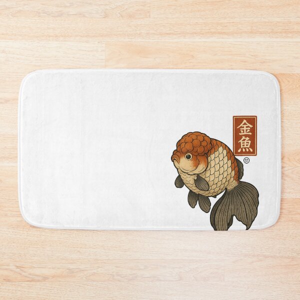 Item preview, Ranchu Goldfish - Vintage Japanese Style Kingyo designed and sold by Kabuji Store.