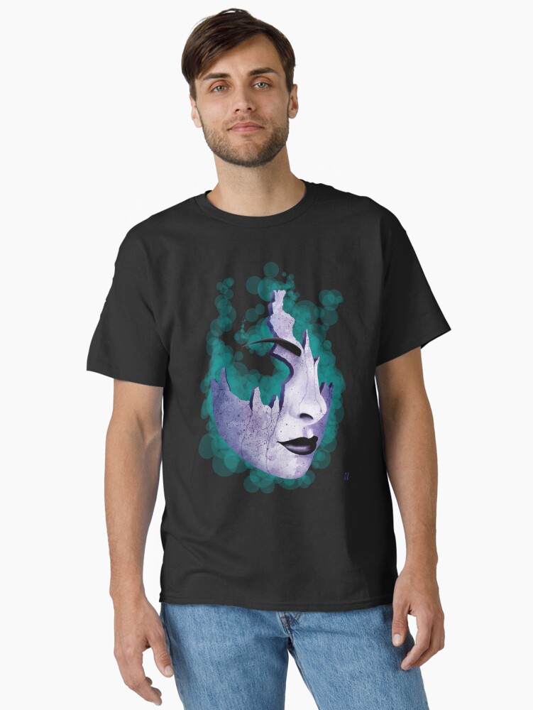 Thumbnail 1 of 7, Classic T-Shirt, Shattered (Alt) designed and sold by TheRandomFactor.