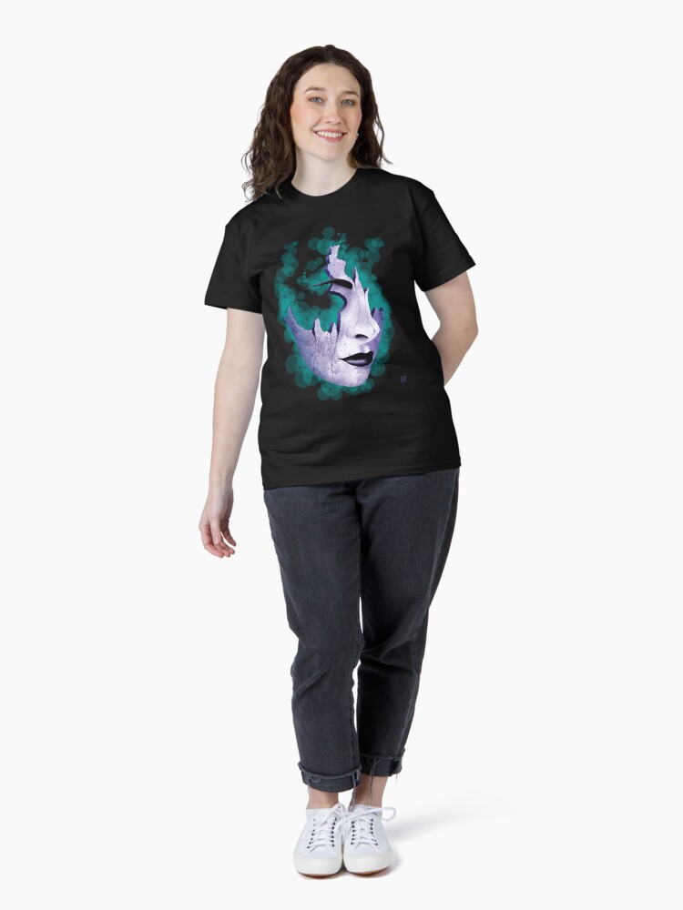 Thumbnail 4 of 7, Classic T-Shirt, Shattered (Alt) designed and sold by TheRandomFactor.