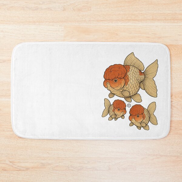Item preview, Oranda Goldfish Family - Vintage Japanese Style Kingyo designed and sold by Kabuji Store.