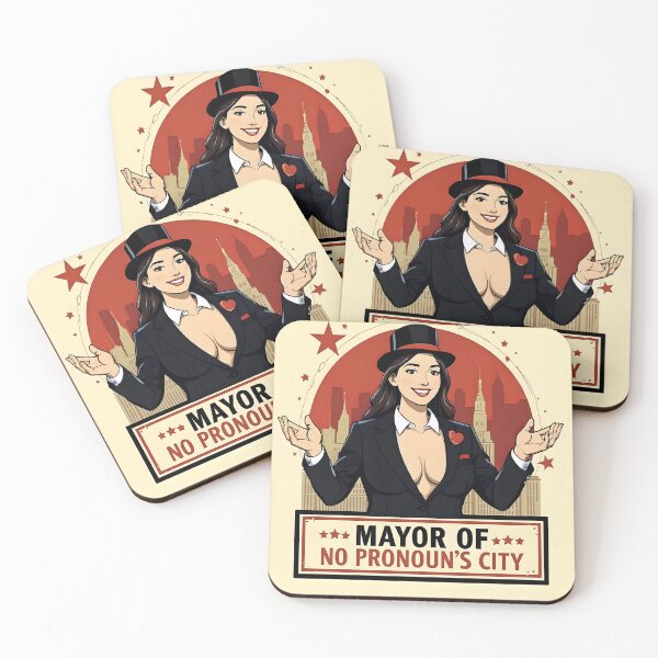 Item preview, Mayor of No Pronoun's City, with a Hint of Breast. designed and sold by Huskyyy Designs.