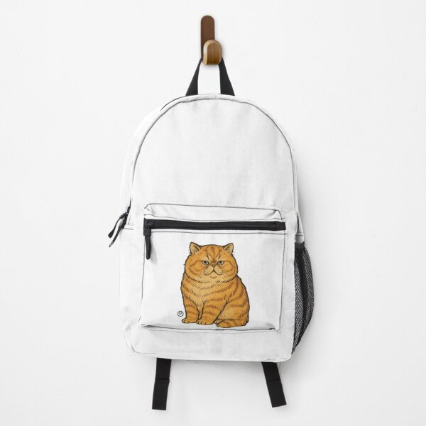 Item preview, Existential Orange Tabby Cat - Vintage Illustration designed and sold by Kabuji Store.