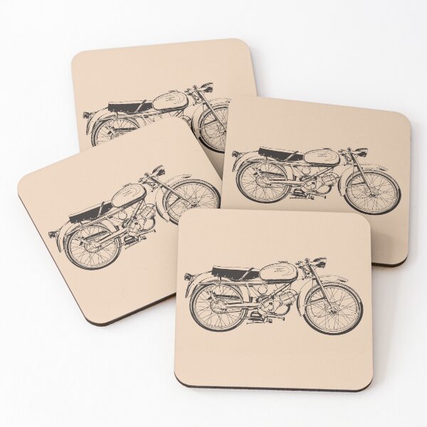 Item preview, MOTO GUZZI CARDELLINO 73cc designed and sold by Barbara Jean Photo Art And Design.