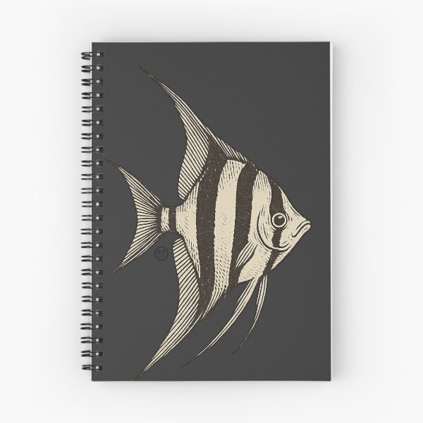 Item preview, Escalar Altum Fish - Vintage Japanese Style designed and sold by Kabuji Store.