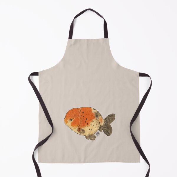 Item preview, Ranchu Goldfish - Japanese Goldfish - Vintage Japanese Style Kingyo designed and sold by Kabuji Store.