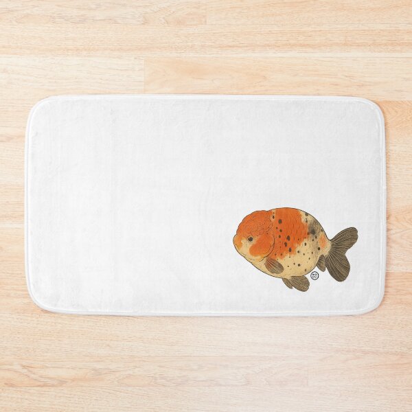 Item preview, Ranchu Goldfish - Japanese Goldfish - Vintage Japanese Style Kingyo designed and sold by Kabuji Store.