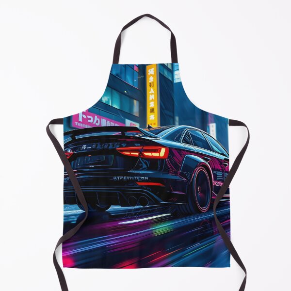 Item preview, Cyberpunk art, Audi Sport in Neo Tokyo designed and sold by Salimgor Hangaround Music.