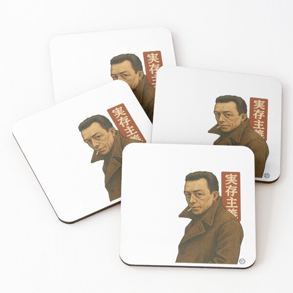 Item preview, Mr. Existentialism - Smoking Albert Camus  designed and sold by Kabuji Store.