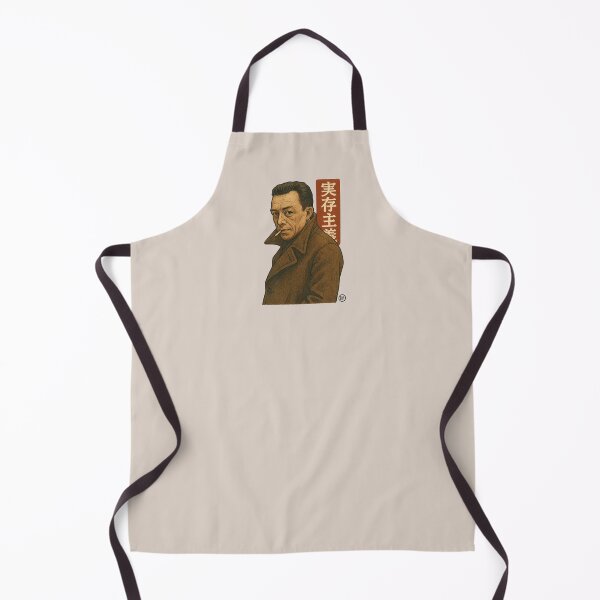Item preview, Mr. Existentialism - Smoking Albert Camus designed and sold by Kabuji Store.