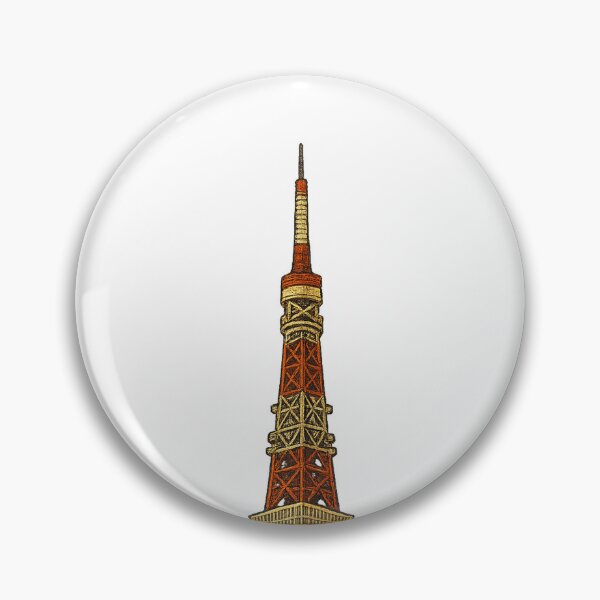 Item preview, Tokyo Tower - Vintage Japanese Style designed and sold by Kabuji Store.