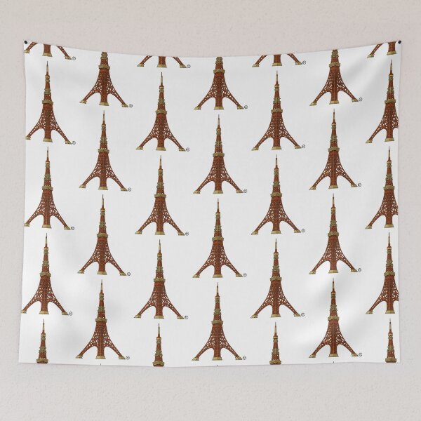 Item preview, Tokyo Tower - Vintage Japanese Style designed and sold by Kabuji Store.