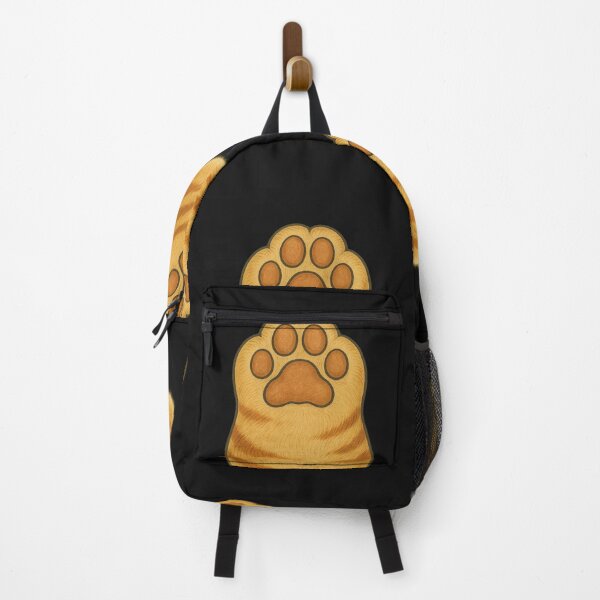 Aperçu de l'œuvre Patte de chat mignonne - Chat de poche - Chat tigré orange créée et vendue par Kabuji Store.