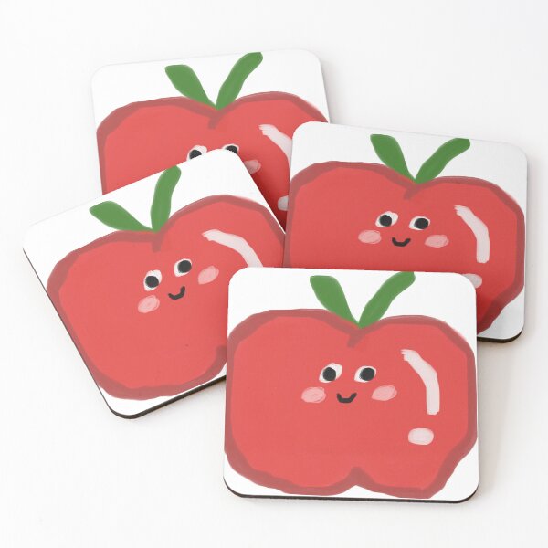 Item preview, Cute Red apple  designed and sold by Kaewtaming.