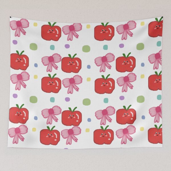 Item preview, Cute Red apple  designed and sold by Kaewtaming.