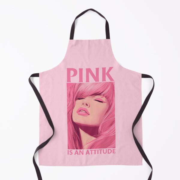 Item preview, Pink Is An Attitude - Girl With Pink Hair designed and sold by ColoursByAlex.