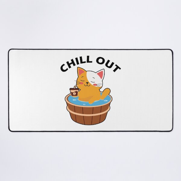 Item preview, Purrfect Chill Vibes Cat designed and sold by Tulip Creators .